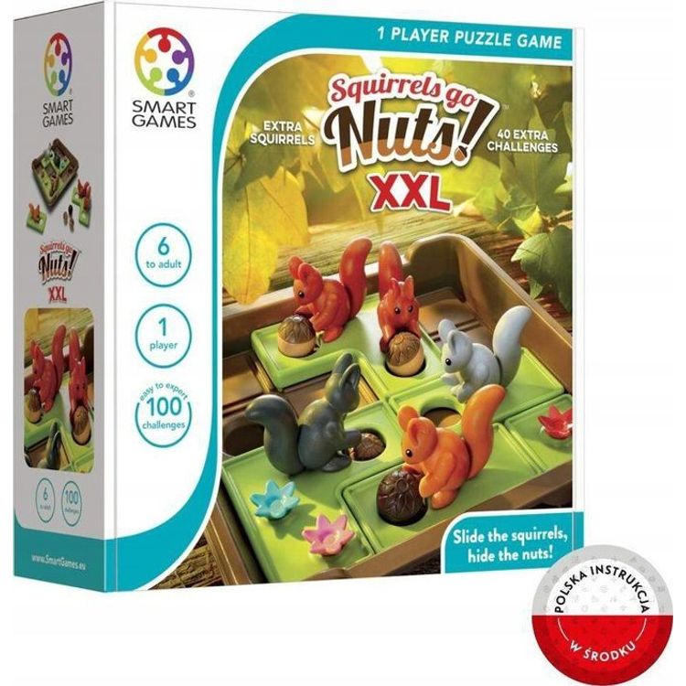 Tootefoto - SmartGames SQUIRRELS GO NUTS XXL Lapsed Hariduslik m ng