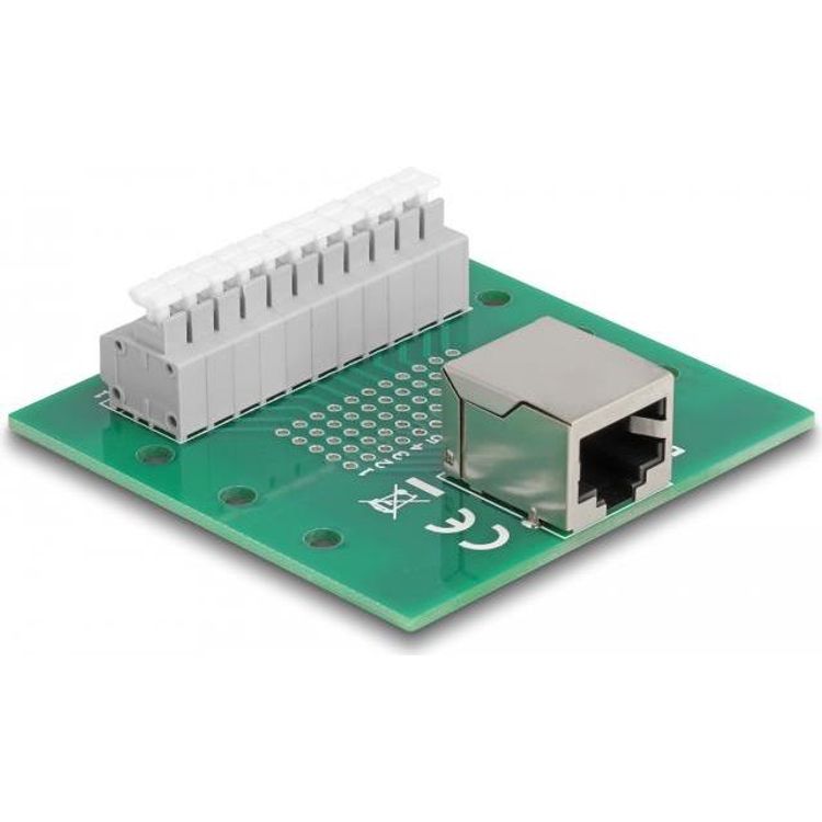 Tootefoto - DeLOCK 67012 terminaliplokk Roheline, Hall