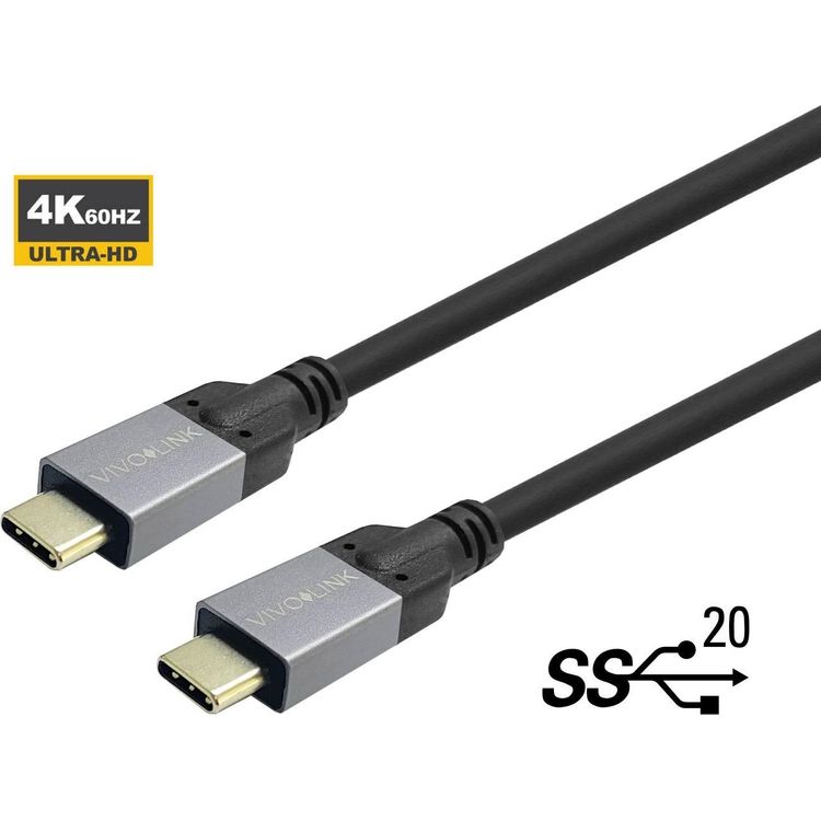 Tootefoto - Vivolink USB-C to USB-C Cable 8m Supports 10 Gbps data .