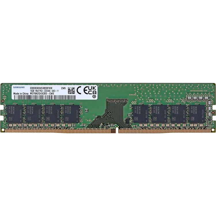 Tootefoto - Samsung UDIMM non-ECC 16GB DDR4 1Rx8 3200MHz PC4-25600 M378A2G43CB3-CWE (M378A2G43CB3-CWE)