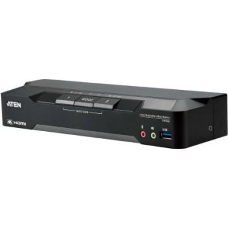 Tootefoto - Aten ATEN CM1942 KVMP-Switch 2-port, DisplayPort, USB 3.1, 4K AV signaali edastuss steem