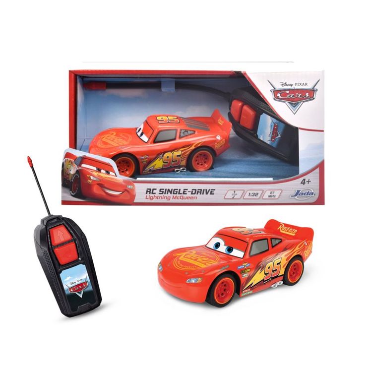 Tootefoto - Jada RC Cars 3 Lightning McQueen 27 MHz 1:32 203081008