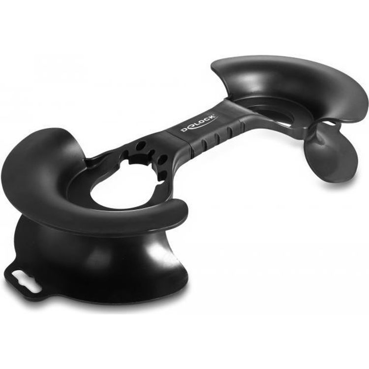 Tootefoto - DeLOCK 18435 kaablikinniti Must 1 tk