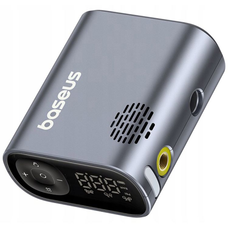 Tootefoto - Baseus Pompka elektryczna Baseus PrimeTrip Series z cyfrowym wy wietlaczem do rower w - czarna