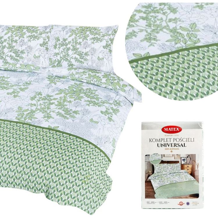 Tootefoto - Multitex voodipesu 220 x 200 puuvilla universaalne matex 04