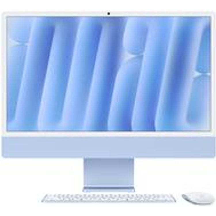 Tootefoto - Apple iMac24" Blue/M4-10C-CPU 10C-GPU/16GB/512GB SSD/NK-ID-Deutsch/MM2/1GB Ethernet (Z1EQ_469_DE_CTO)