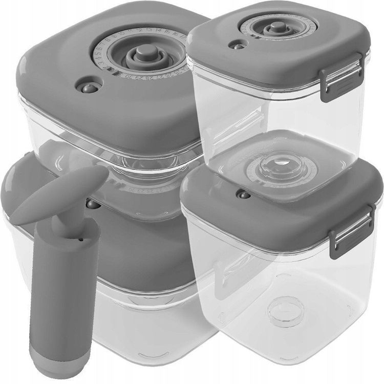 Tootefoto - Hermeetiliste nutikate k gi hallide konteinerite komplekt