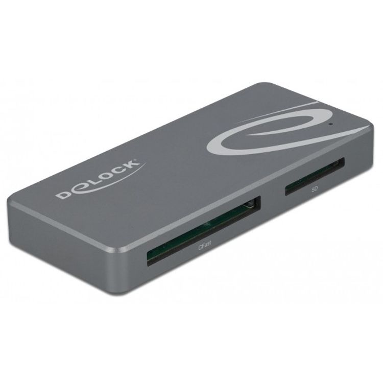 Tootefoto - DeLOCK 91754 kaardilugeja USB 3.2 Gen 1 (3.1 Gen 1) Type-C Hall