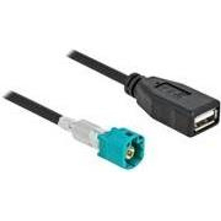 Tootefoto - DeLOCK 90488 koaksiaalkaabel 2 m HSD Z USB 2.0 Type-A Must