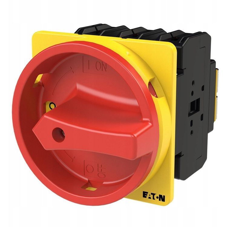 Tootefoto - Peal liti, 3 poolust, 80 A, pindkinnitus, punane-kollane nupp tabalukuga P3-80/EA/SVB EP-400924