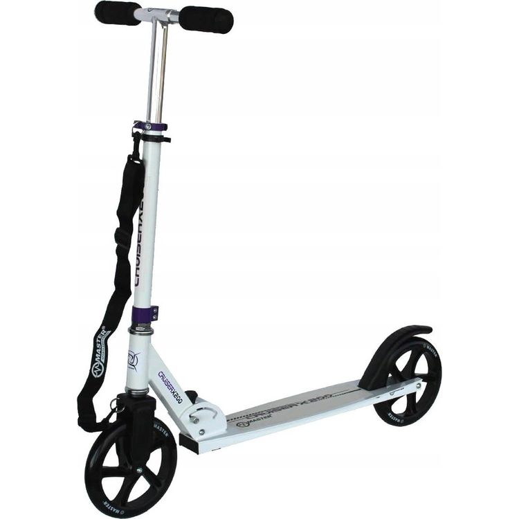Tootefoto - Master Scooter Kokkupandav Scooter Cruiser Valge 200 mm