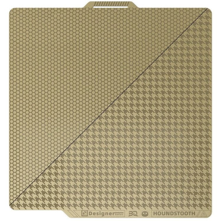 Tootefoto - BIQU Panda Dual Textured PEI - dwustronna nak adka z wzorem plastra miodu i pepitki - do Bambu Lab X1, P2S, P1 i A1 - 257x257mm}