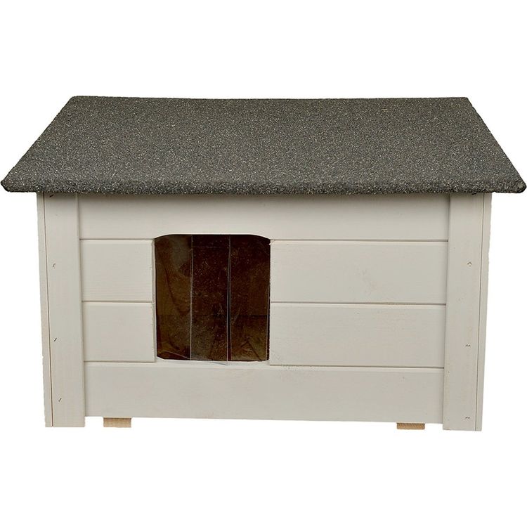 Tootefoto - WOODOK Kennel koertele ja kassidele, helehall, Woodok