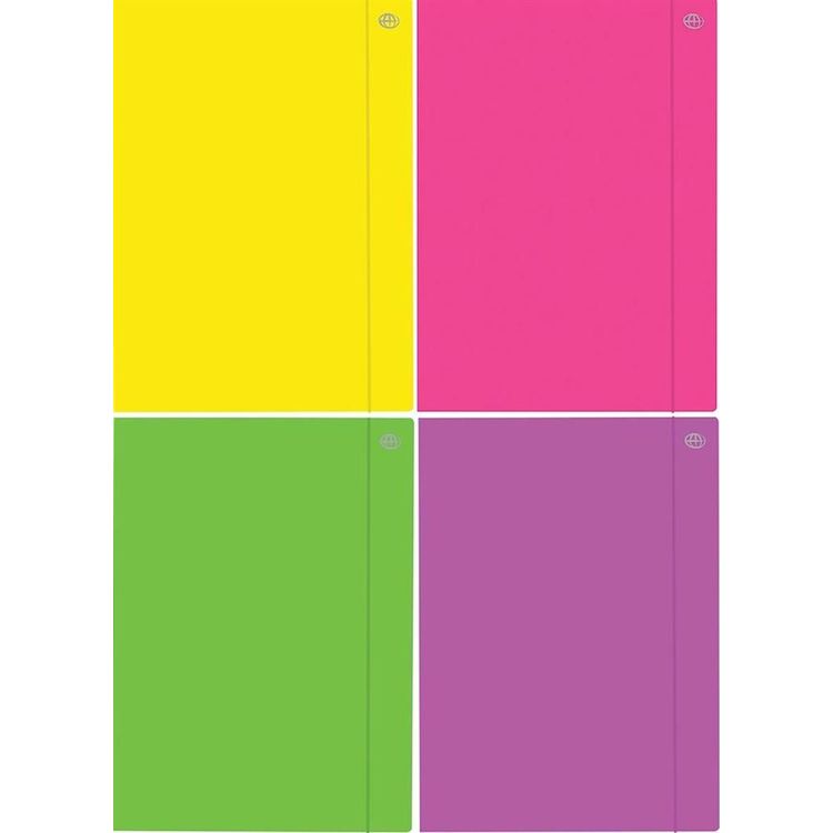 Tootefoto - Interdruk Teczka z gumk A3+ Fluo (10szt)