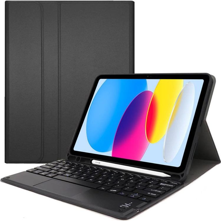 Tootefoto - Strado mbris puuteplaadiga klaviatuuriga Apple iPad 10.9 22 TPIP22 (must) universaalne