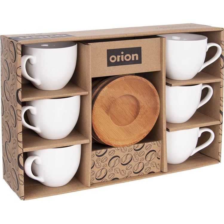 Tootefoto - Orion portselanist tass, tassid, kohvitasside komplekt, espresso, 100 ml, 6 tk