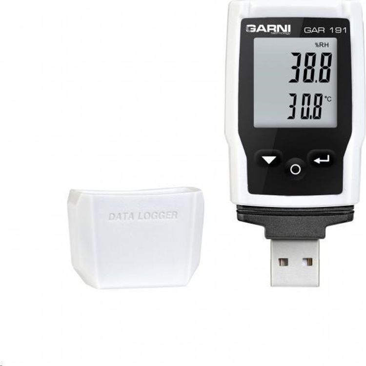 Tootefoto - Garni GARNI GAR 191 ilmajaam - USB andmesalvestaja temperatuuri ja suhtelise huniiskuse m tmiseks