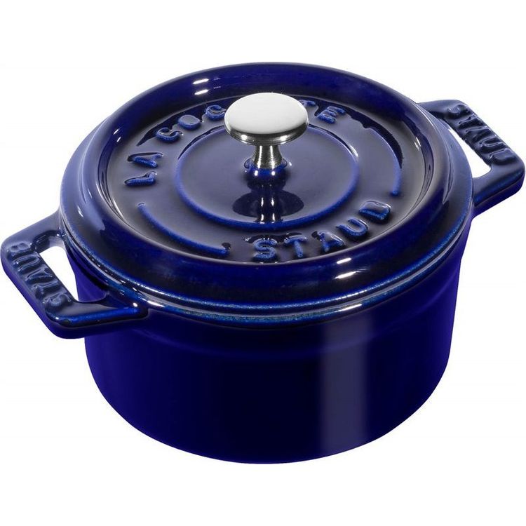Tootefoto - Staub Mini Round Cast Iron Pot - 250 ml, Blue