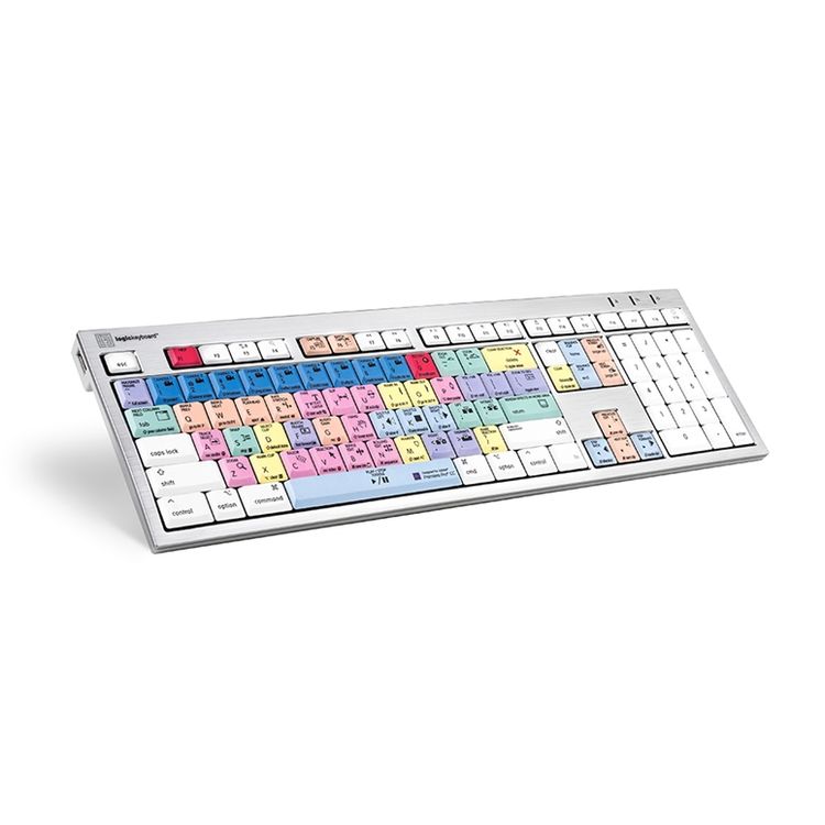 Tootefoto - Logickeyboard LKB-PPROCC-CWMU-FR klaviatuur USB AZERTY Prantsuse Valge