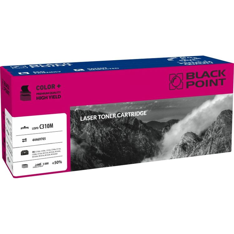Tootefoto - Black Point LCBPOC310M toonerikassett 1 tk Kokkusobiv Magenta