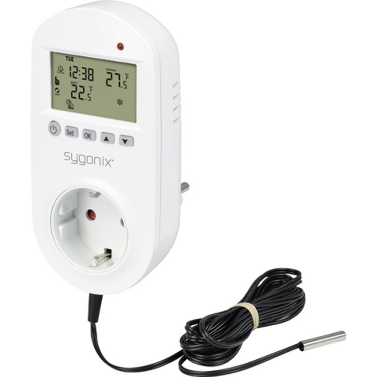 Tootefoto - Sygonix Sy-6824098 Universal Thermostat Adapter 7 Day Mode 1 Pc(S)
