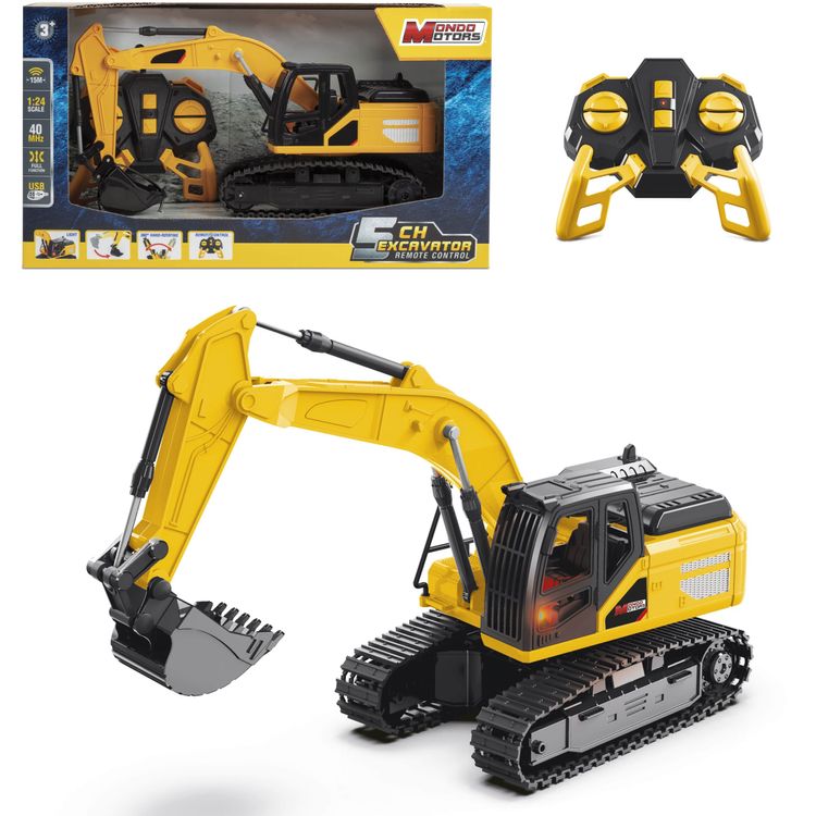 Tootefoto - TOY RC EXCAVATOR 1 24 13-63847