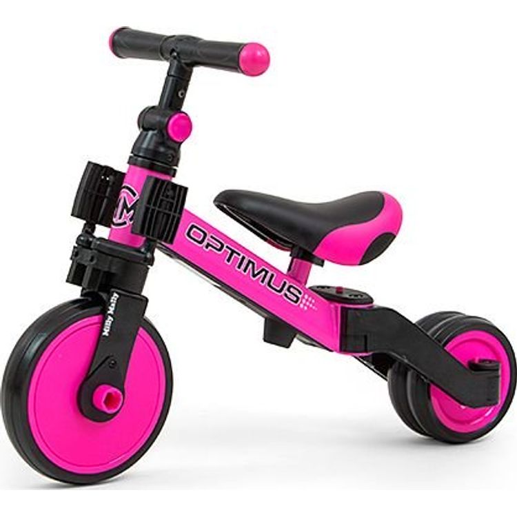 Tootefoto - Milly Mally jalgratas 3in1 Optimus roosa