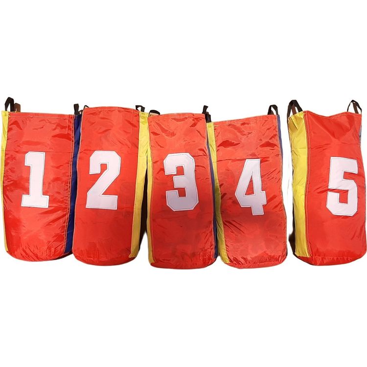 Tootefoto - Numbritega h ppekottide komplekt L bus m ng lastele MASTER 5 tk.