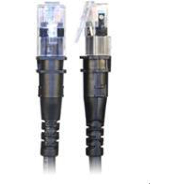 Tootefoto - PatchSee TP-6A-F/13 v rgukaabel Must 4 m Cat6a U/UTP (UTP)