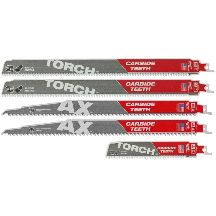 Tootefoto - MILWAUKEE SAETERA S KOMPLEKT 5 tk.