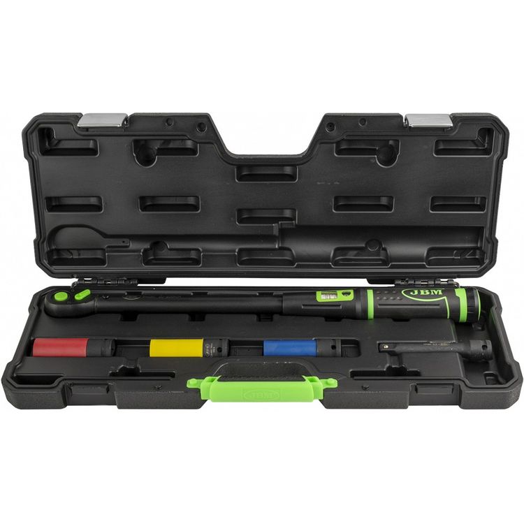 Tootefoto - 5-Os. 1/2" Momentv ti 20-200Nm + Padrunid 17/19/21Mm Jbm*