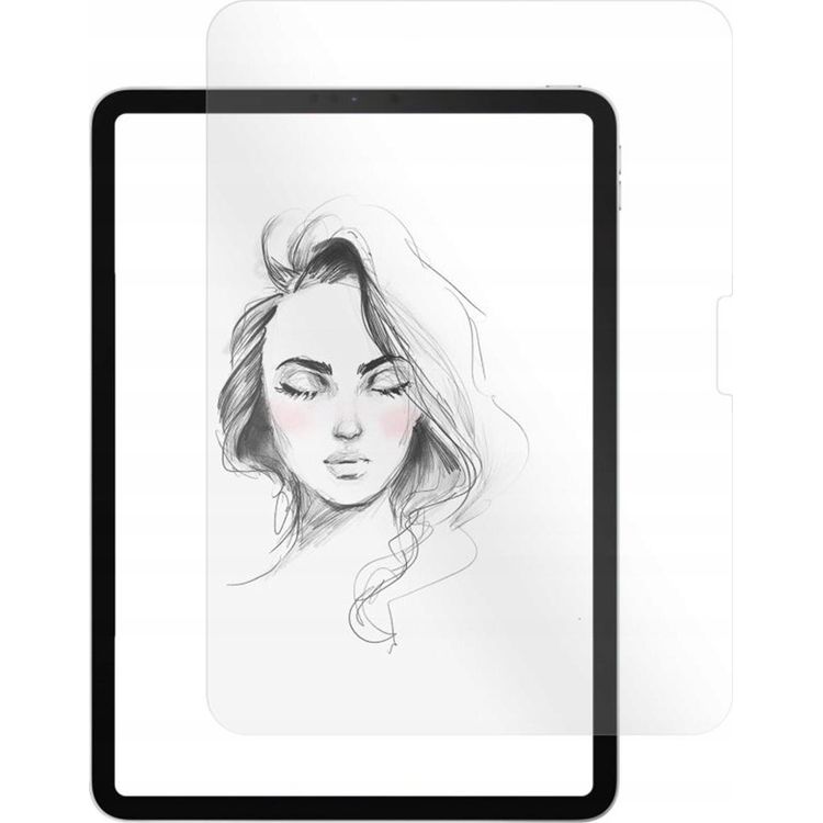 Tootefoto - Fikseeritud kaitseklaasi imiteeriv paberit FIXED PaperGlass ekraanikaitse iPad Pro 11" 2024 jaoks Ohutusgarantii. Lihtne j relmaks. Tasuta kohaletoimetamine le 170 PLN.