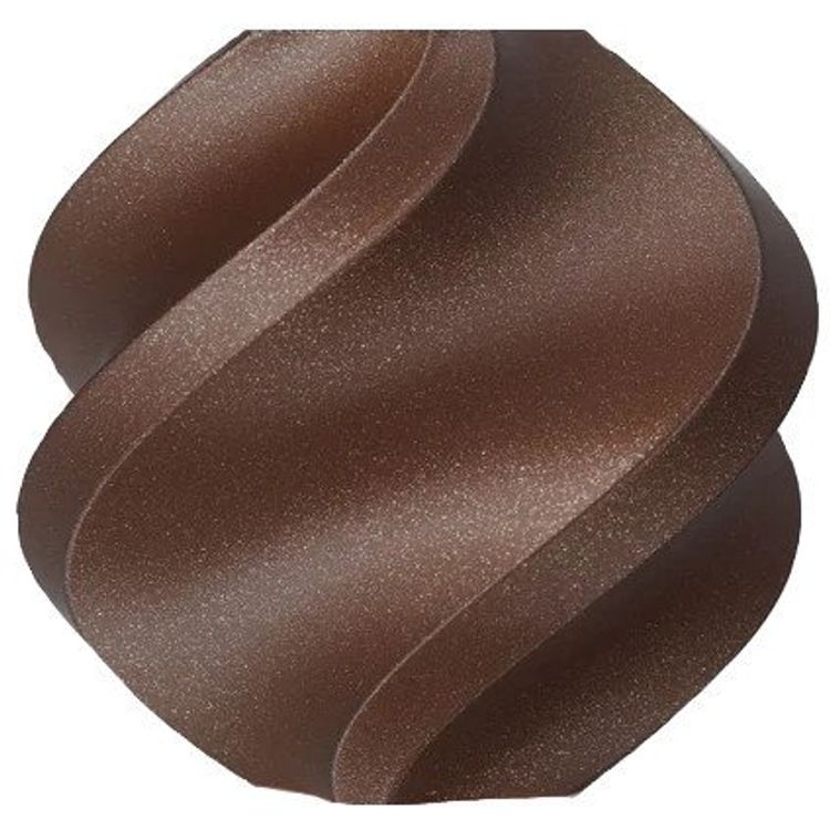 Tootefoto - Filament Bambu Lab Pla Galaxy 1,75mm 1kg - koos korduvkasutatava pooliga - pruun}