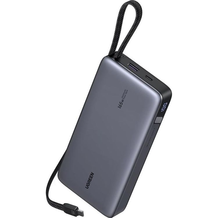 Tootefoto - Ugreen Nexode PB552 25.000mAh 165W PowerBank with Built-in USB-C Cable
