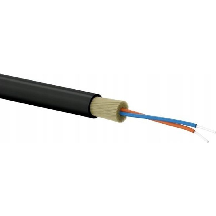 Tootefoto - Alantec OS2 abonendi fiiberoptiline kaabel FTTx mmargune SM 2J 9/125 G657A LSOH must