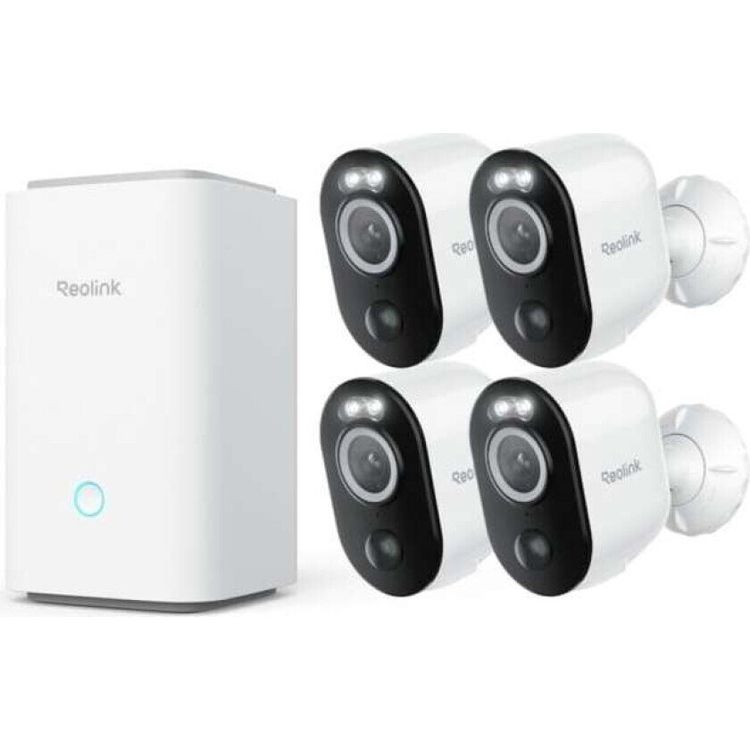 Tootefoto - Reolink IP-kaamera Reolink Home Hub + 4x Argus 3 Ultra 4K | 8 MP | Aku | IP65