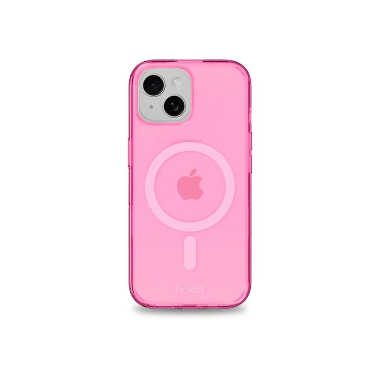 Tootefoto - Holdit Magsafe Case iPhone 15/14/13 transparent/pink