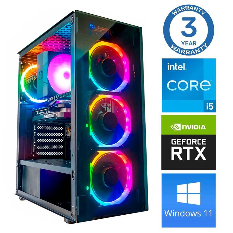 Tootefoto - INTOP i5-13400F 16GB 1TB SSD M.2 NVME+4TB RTX5060 8GB WIN11