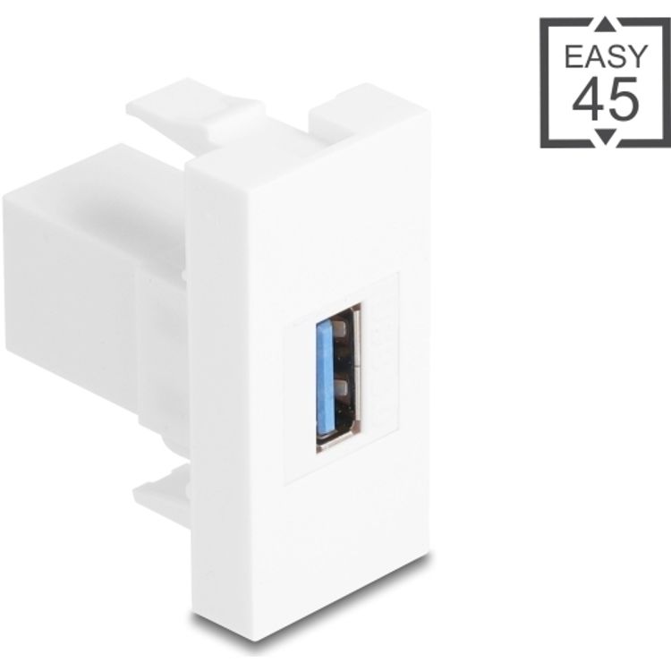 Tootefoto - Delock Easy 45 Modul USB Typ-A BU zu (90909)