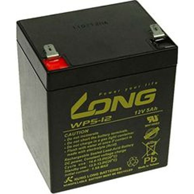 Tootefoto - Long Battery 12V/5Ah (PBLO-12V005-F2A)