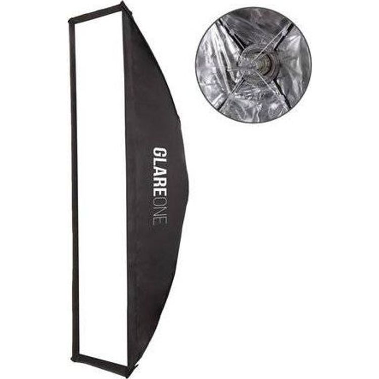 Tootefoto - GlareOne ristk likukujuline pehme kast GlareOne kiire kokkupanek Easy Fold 30x120 cm