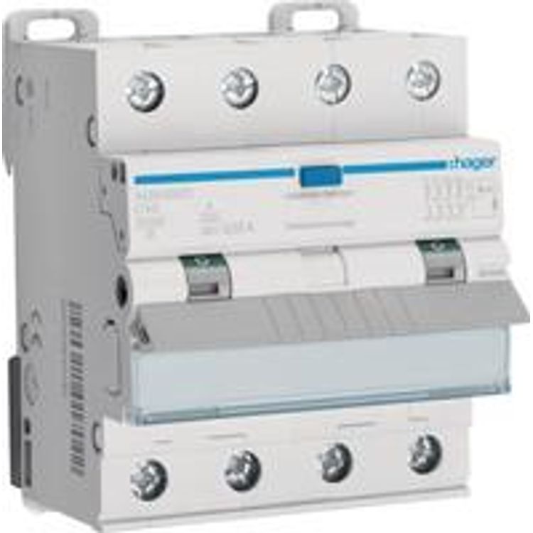 Tootefoto - Hager Fi/LS-Schalter ADX490D 4polig 10kA C40A 0.03A A - Leitungsschutzschalter (ADX490D)