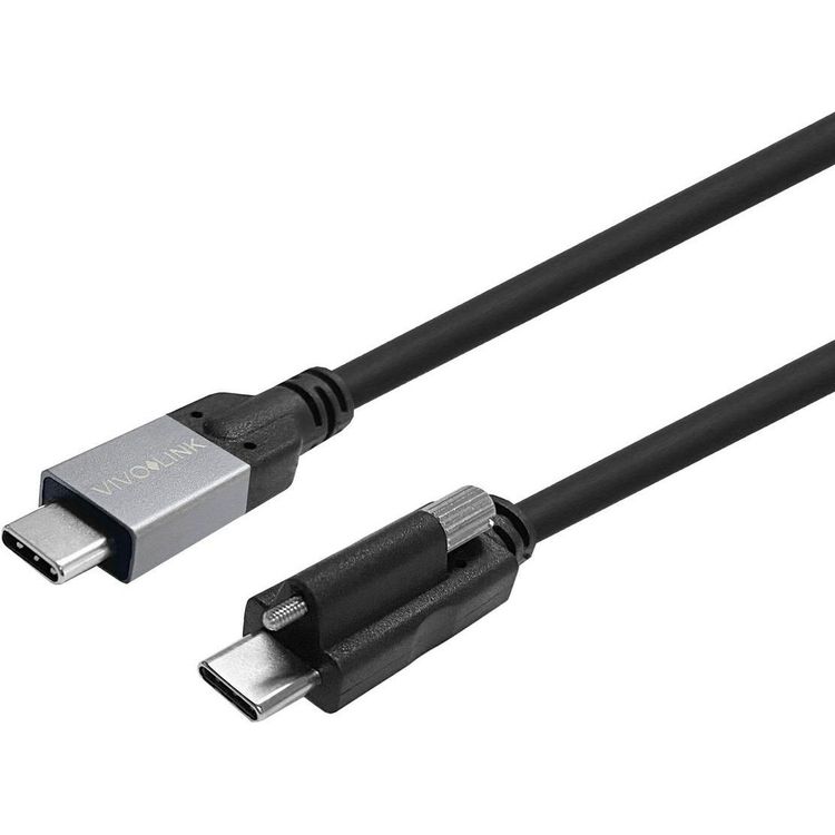 Tootefoto - Vivolink USB-C Screw to USB-C Cable 9m Supports 10Gbit
