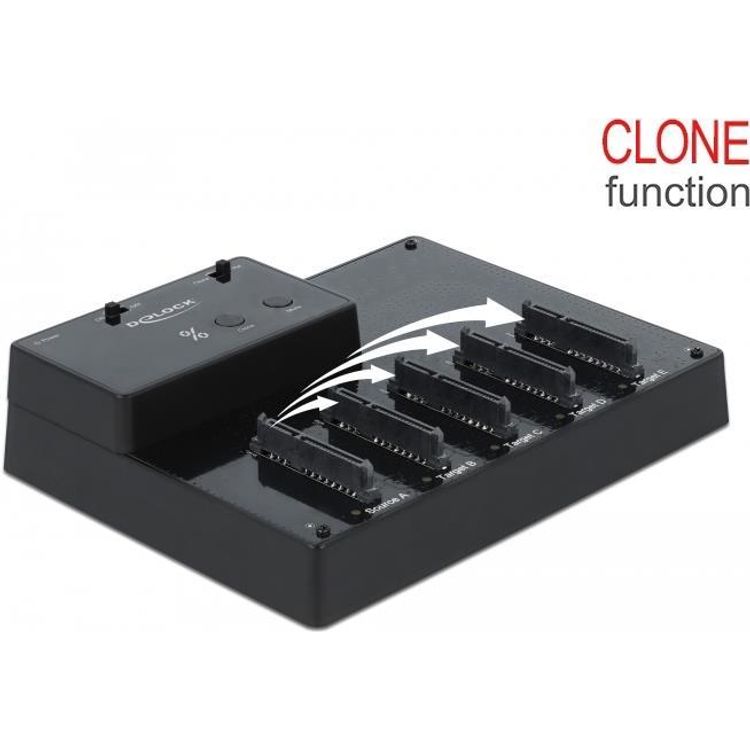 Tootefoto - DeLOCK 64098 HDD/SSD dokkimisjaam USB 3.2 Gen 1 (3.1 Gen 1) Type-B Must