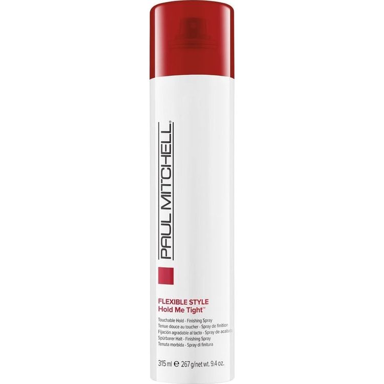 Tootefoto - PAUL MITCHELL Paul Mitchell, Flexible Style Hold Me Tight, Parabeenidevaba, Juukselakk, Viimistlus, Puudutatav Hoide, 300 ml Naistele