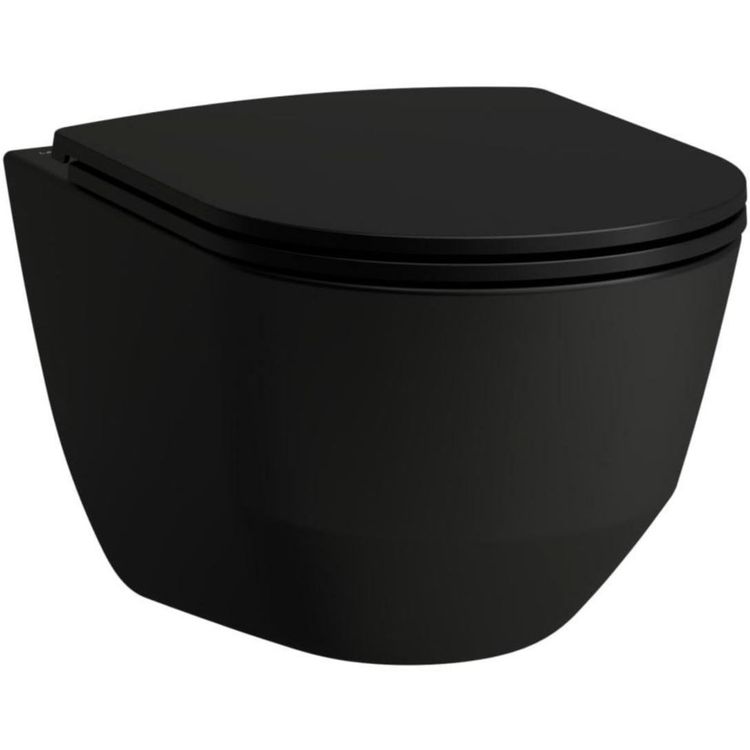 Tootefoto - TOILET WALL HUNG PRO 53 BLACK