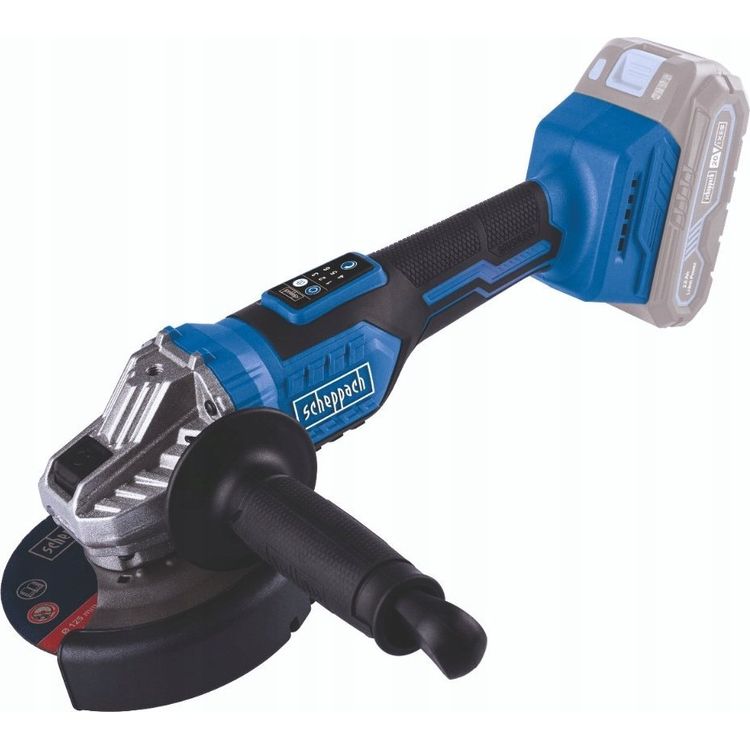 Tootefoto - Scheppach lihvmasin Akunurklihvmasin BC-AG125-X 20V, korpus