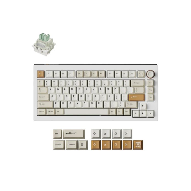 Tootefoto - Keychron Lemokey L5 HE P1 Magnetic Switch Custom Gaming Keyboard