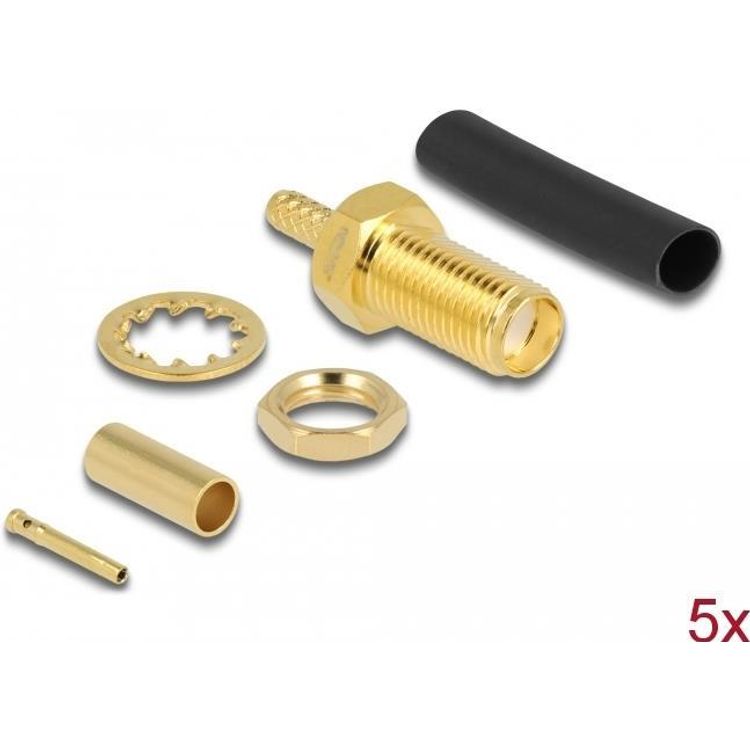 Tootefoto - DeLOCK 90039 koaksiaalpistik hendus SMA 5 tk 50