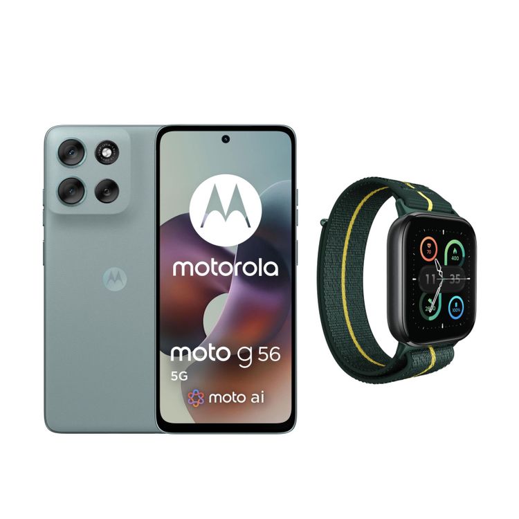Tootefoto - Motorola moto g56 5G 8/256GB Gray Mist + watch fit